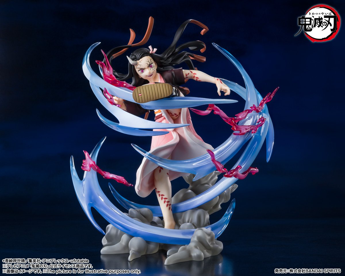 Figuarts ZERO 鬼滅之刃 竈門禰豆子 鬼化進行時 官方商品圖