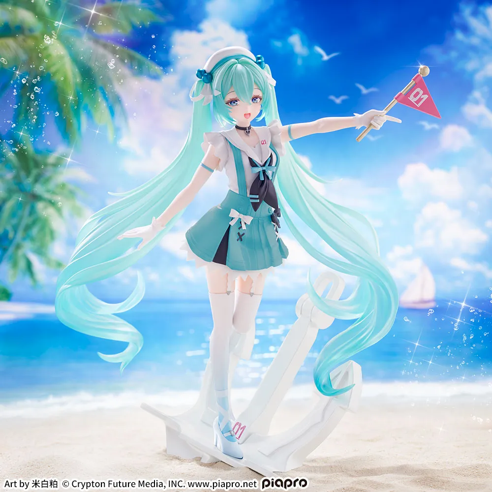 SEGA FIGURIZMα 初音未來 Sailor 水手服景品公仔官方商品照