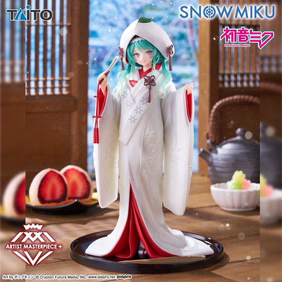 TAITO AMP+ 雪初音 SNOW MIKU ALL STARS 2013 ver. 景品公仔官方視覺